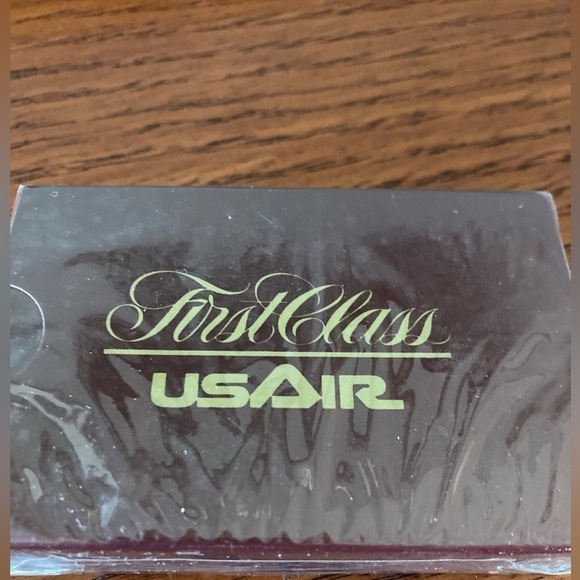 Sealed First Class USAir  Playing Cards NEW Vintage - Picture 1 of 3
